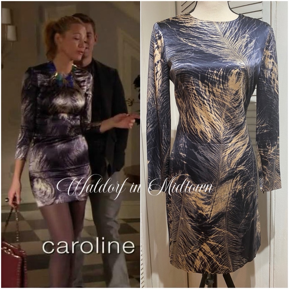 ASO SERENA VAN DER WOODSEN ALEXANDER MCQUEEN DRESS - IT40/US4 - Picture 1 of 10